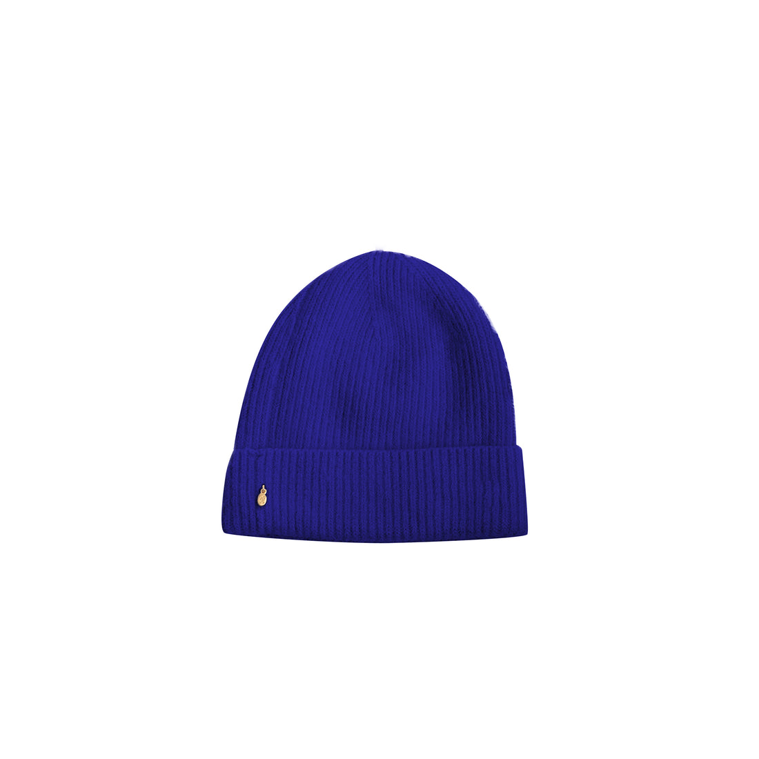 High Pile Mohair Beanie Blue