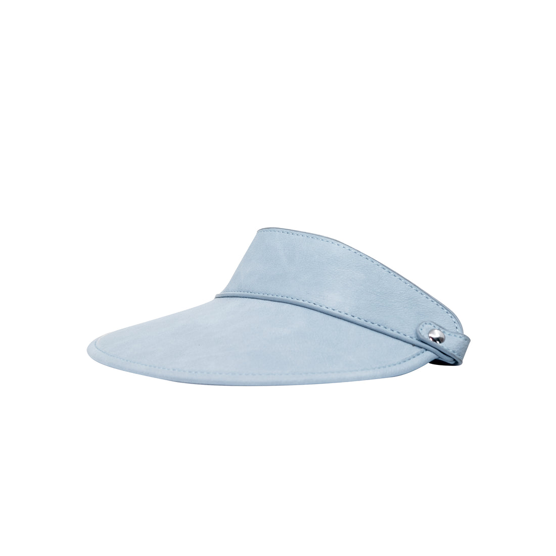 Amsterdam Soft Blue - Vegan Leather Visor