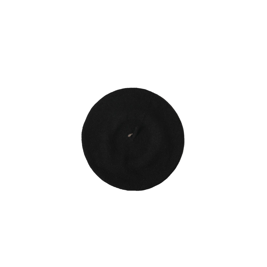College Black -  100% Cashmere Beret