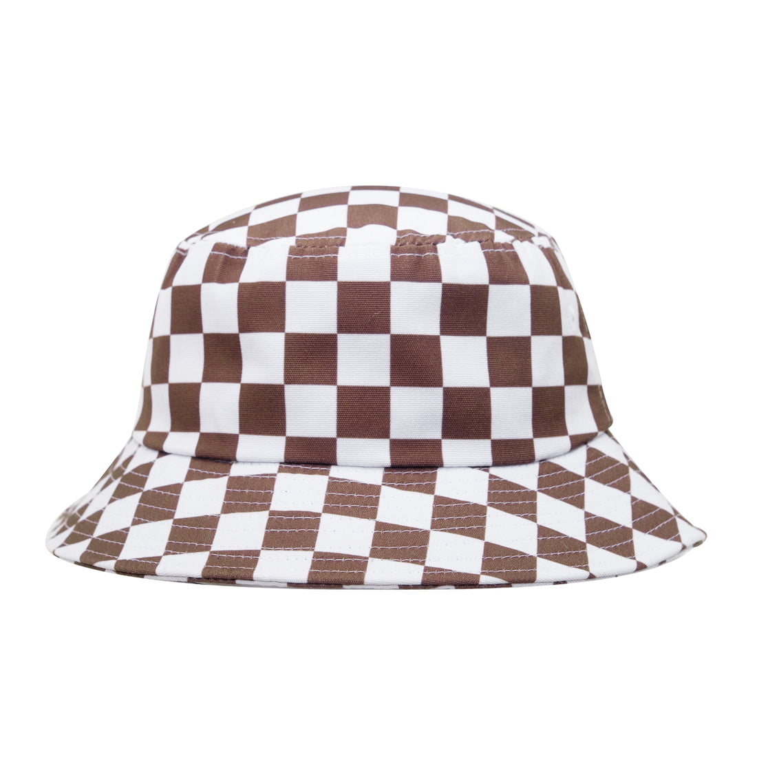 Checkmate Brown - bucket hat