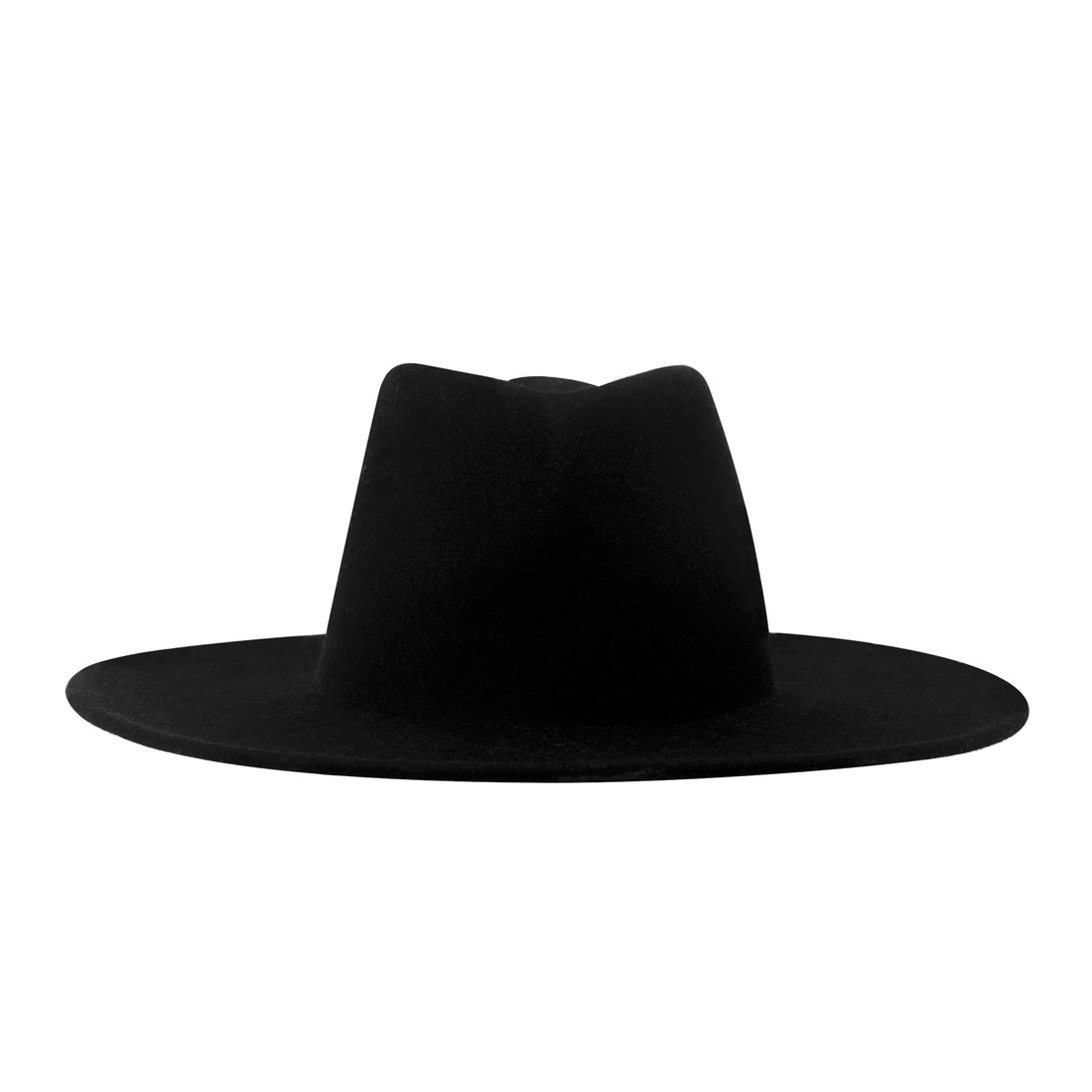 Saguaro Black- fedora large brim Black / 57CM